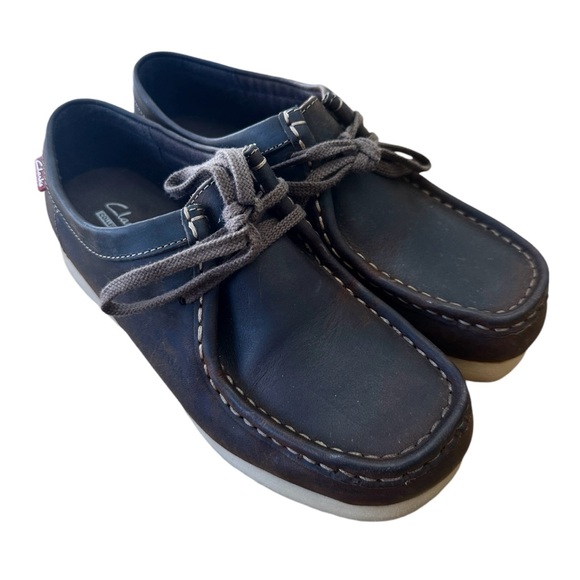 Clarks Shoes - Clarks Brown Leather Women’s Wallabies Size 7M